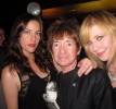 with Rodney Bingenheimer and mom Bebe Buell