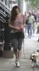 Liv taking Neal to a walk in New York