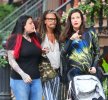 with sister Mia and dad Steven Tyler