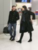 Liv and David in JFK Airport, New York