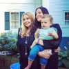 with mom Bebe Buell and Lula from Bebe Buell's Instagram