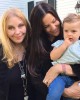 with mom Bebe Buell and Lula, from Bebe Buell's Instagram