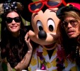 with dad - Steven Tyler .. and Mickey Mouse