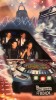 with Aimee Preston, fiance David Gardner and dad Steven Tyler- riding the Aerosmith Roller coaster