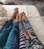 "legs!!! 38 year old legs, 10 year old legs, 4 month old legs!!!! thank you legs!!!!!!"