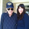 with grandfather Hal Buell - from Bebe Buell's Instagram