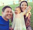 "Happy Happy 1st Birthday to our beautiful baby girl, Lula Rose", from David Gardner's Instagram