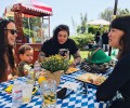 with sisters Chelsea and Mia, and nephew Axton, from Mia Tyler's Instagram