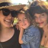 with Lula and Helena Christensen, from Helena Christensen's Instagram