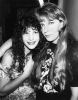 with mom Bebe Buell