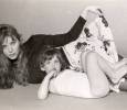 with mom - Bebe Buell (courtesy of Bebe Buell - Retrosexual!)