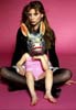 With mom - Bebe Buell