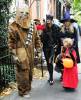 with Chewbacca aka Rene Lopez and his son