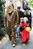 with Chewbacca aka Rene Lopez and his son