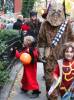 with Chewbacca aka Rene Lopez and his son