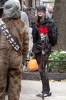with Chewbacca aka Rene Lopez