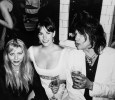 with mom Bebe Buell and dad Steven Tyler, from Bebe Buell's Instagram