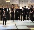 Oscars 2004 - with LOTR cast and crew after winning "Best Picture" award