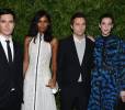 with Lazaro Hernandez, Liya Kebede and Jack McCollough