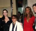 with Ingrid Sischy, Iman and Frederic de Narp