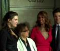 with Ingrid Sischy, Iman and Frederic de Narp