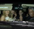 with Kate Hudson and Agyness Deyn