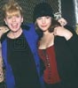 with mom - Bebe Buell and Coyote Shivers