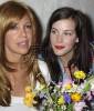 with sister Mia and her mom - Cyrinda Foxe-Tyler