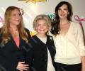 with mom Bebe Buell and grandmother Dorothea Johnson