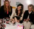 with mom Bebe Buell and grandmother Dorothea Johnson