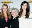 with mom Bebe Buell and grandmother Dorothea Johnson