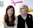 with grandmother Dorothea Johnson