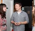 with Jamie Oliver and Topaz Page-Green