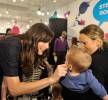 with Jennifer Meyer and her son Otis