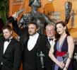 with Sean Astin, John Rhys-Davies and Bernard Hill