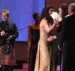 with Catherine Zeta-Jones and the LotR Cast and Crew