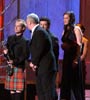with Catherine Zeta-Jones and the LotR Cast and Crew