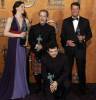 with Billy Boyd, John Noble and Andy Serkis