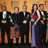 with LOTR cast and crew