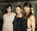 with Stella McCartney and Helena Christensen