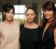 with Stella McCartney and Helena Christensen
