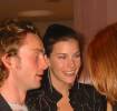 with fiance Royston Langdon and Stella McCartney