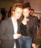 with fiance - Royston Langdon