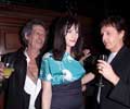 Paul McCartney with Liv Tyler and Keith Richards at the Lopez' party at the new Ian Schrager Hotel Hudson following the VH1/Vogue Fashion Awards 2000
