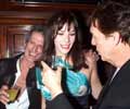 with Keith Richards and Paul McCartney