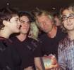 with Joaquin Phoenix, Richard Branson and Sean Lennon