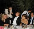 with Donald Trump, Melania Trump, Zac Posen and Charlie Rose