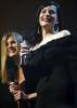 with Jennifer Aniston, at mtvICON, April 2002