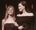 with Jennifer Aniston, at mtvICON, April 2002