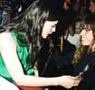 with Lou Doillon - at Aids Gala Fashion Show, Paris, January 21th 2004